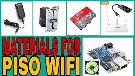padilla piso wifi|Materials needed to build your Piso Wifi .